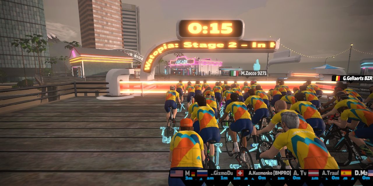 Tour de Londres, Tour de Zwift, courses: comment prendre un bon départ?