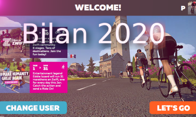 Mon bilan Zwift 2020